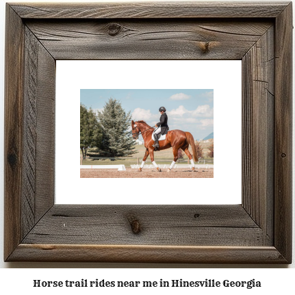 horse trail rides near me in Hinesville, Georgia